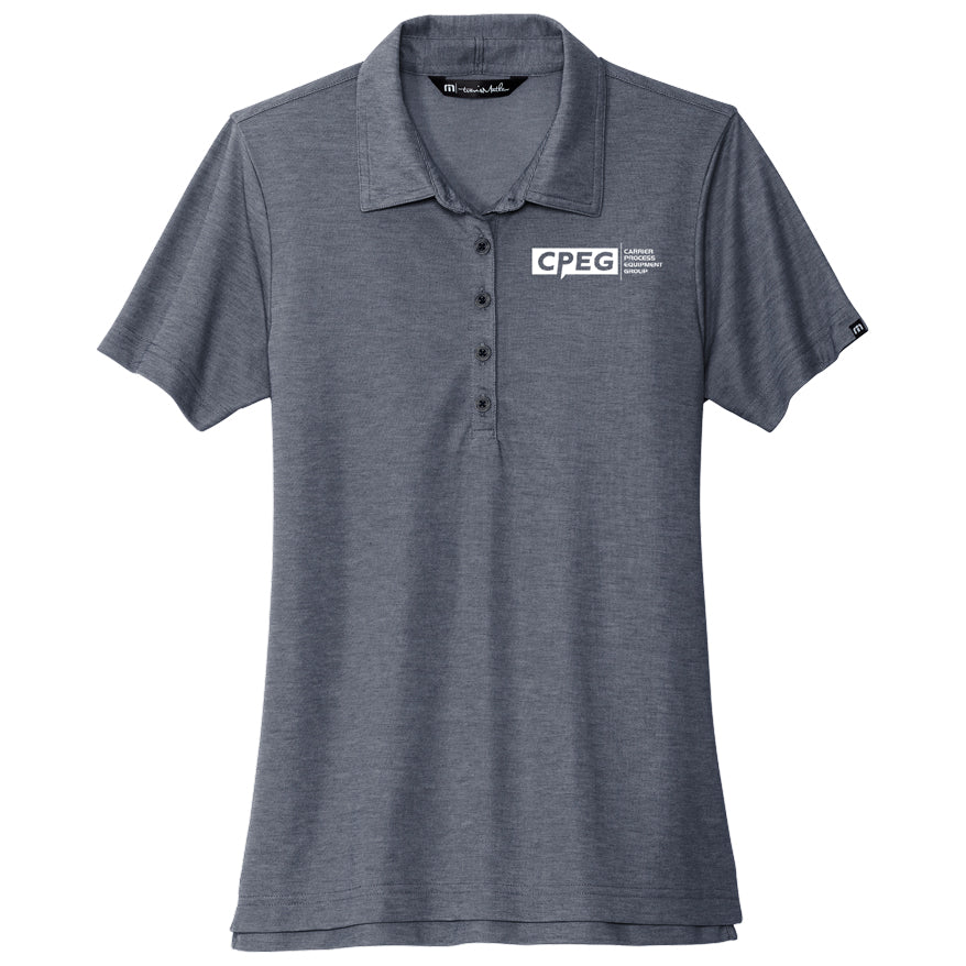 TravisMathew Ladies Oceanside Heather Polo