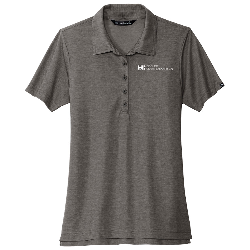 TravisMathew Ladies Oceanside Heather Polo
