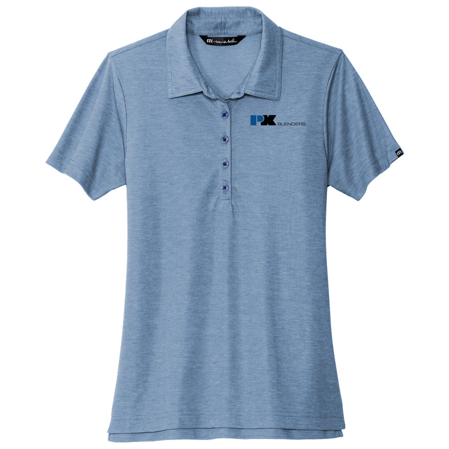 TravisMathew Ladies Oceanside Heather Polo