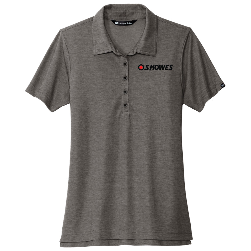TravisMathew Ladies Oceanside Heather Polo