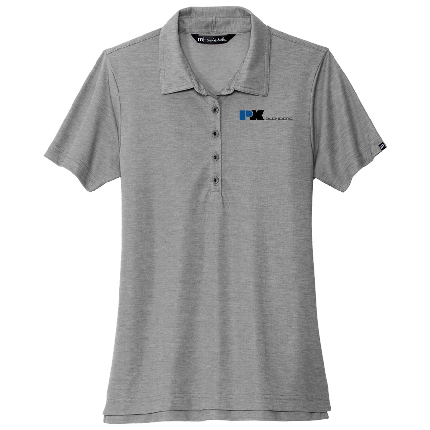 TravisMathew Ladies Oceanside Heather Polo
